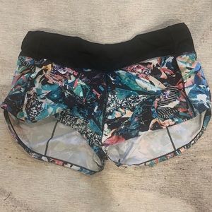 Multicolor Lulu shorts